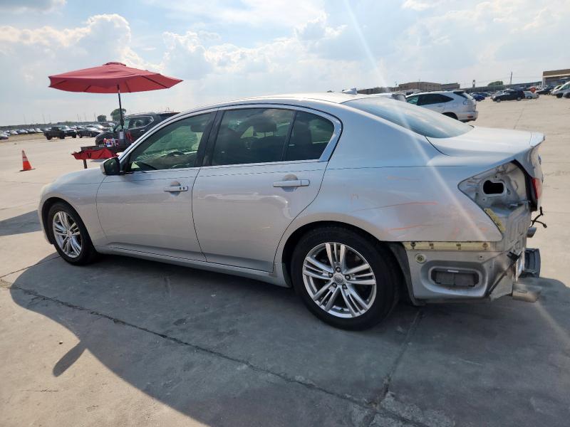 JN1CV6AP9CM626501 - 2012 INFINITI G37 BASE SILVER photo 2