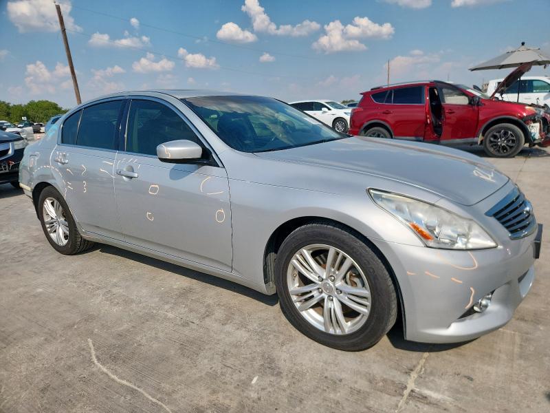 JN1CV6AP9CM626501 - 2012 INFINITI G37 BASE SILVER photo 4