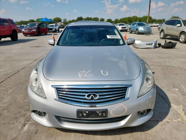 JN1CV6AP9CM626501 - 2012 INFINITI G37 BASE SILVER photo 5