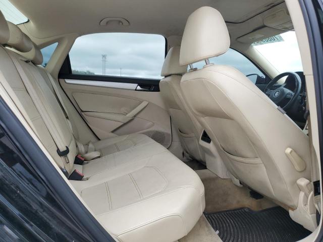 1VWBH7A34DC055703 - 2013 VOLKSWAGEN PASSAT SE BLACK photo 10