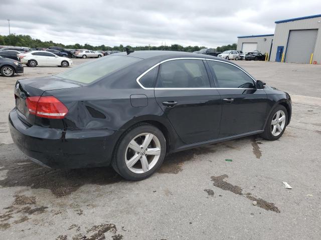 1VWBH7A34DC055703 - 2013 VOLKSWAGEN PASSAT SE BLACK photo 3
