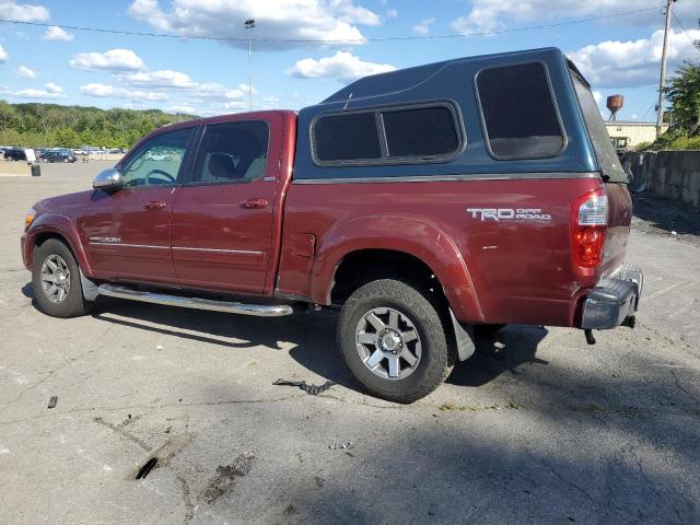 5TBDT441X6S549240 - 2006 TOYOTA TUNDRA DOUBLE CAB SR5 MAROON photo 2