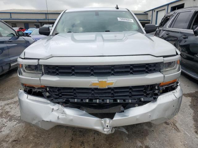 1GCRCPEC2JZ109034 - 2018 CHEVROLET SILVERADO C1500 CUSTOM SILVER photo 5