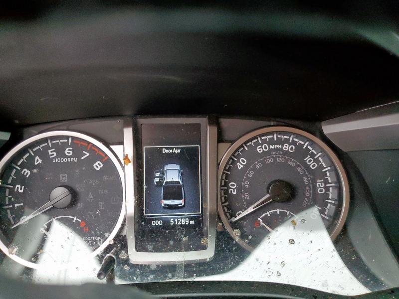 3TMAZ5CN7NM178216 - 2022 TOYOTA TACOMA DOUBLE CAB გრაფიტი ფოტო 9