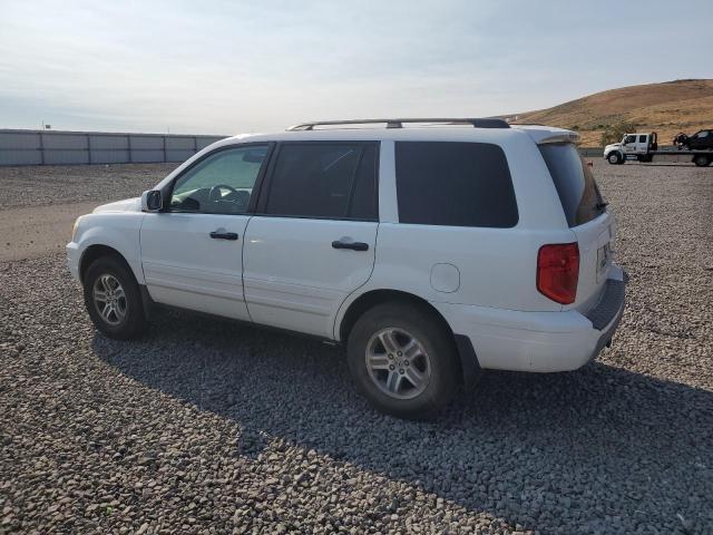 5FNYF18515B053127 - 2005 HONDA PILOT EXL Blanc photo 2
