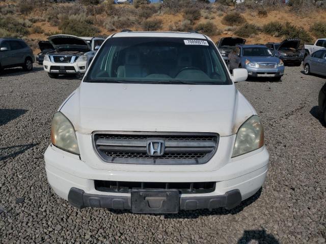 5FNYF18515B053127 - 2005 HONDA PILOT EXL Blanc photo 5