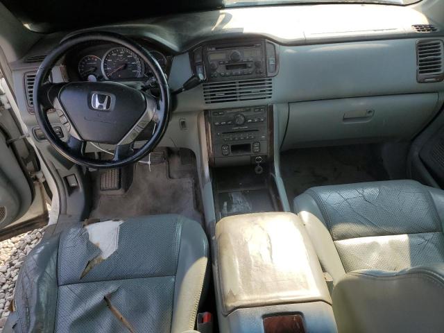 5FNYF18515B053127 - 2005 HONDA PILOT EXL Blanc photo 8