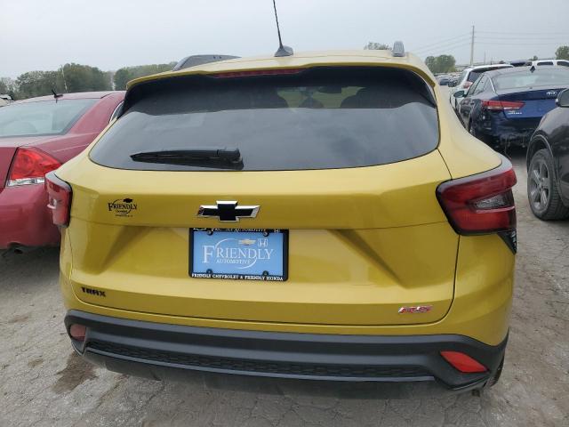 KL77LJE26RC073422 - 2024 CHEVROLET TRAX 2RS YELLOW photo 6