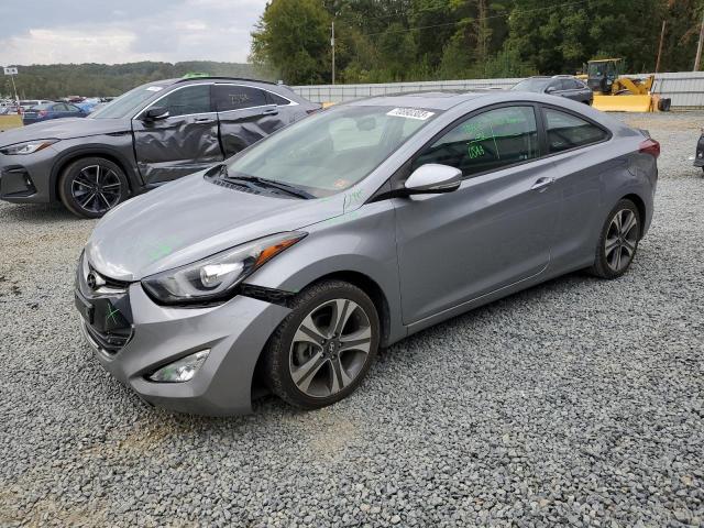 KMHDH6AH7EU027483 - 2014 HYUNDAI ELANTRA CO GS GRAY photo 1