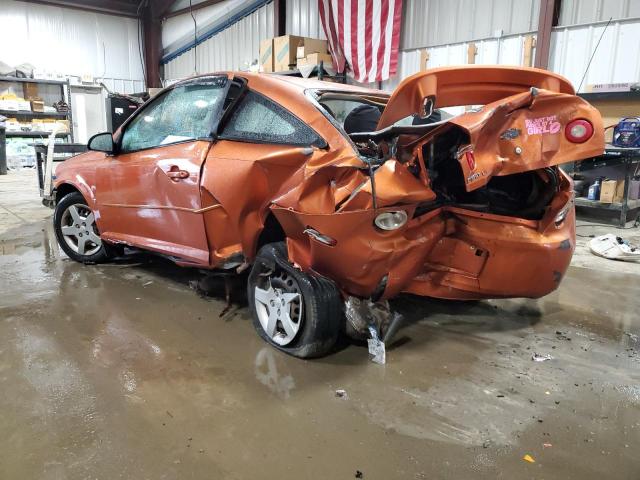 1G1AK15F377224715 - 2007 CHEVROLET COBALT LS ORANGE photo 2