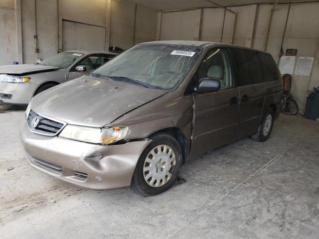 5FNRL18514B094000 - 2004 HONDA ODYSSEY LX BROWN photo 1