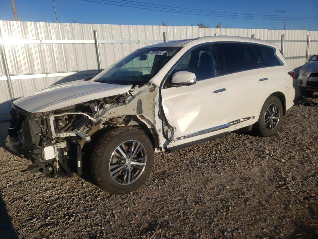 5N1DL0MM2HC514511 - 2017 INFINITI QX60 WHITE photo 1