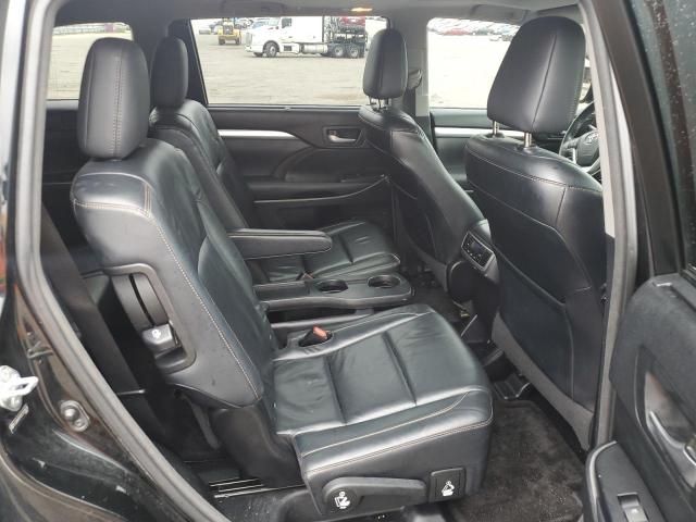 5TDKKRFH5ES010628 - 2014 TOYOTA HIGHLANDER XLE BLACK photo 11