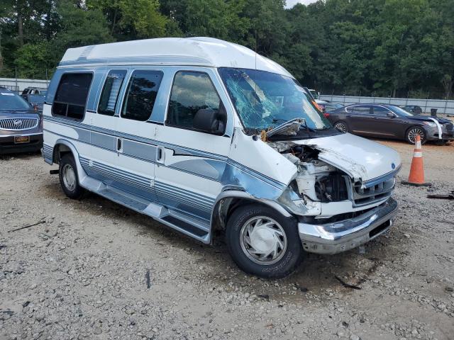 1FDEE14L1VHB96505 - 1997 FORD ECONOLINE E150 VAN TWO TONE photo 4