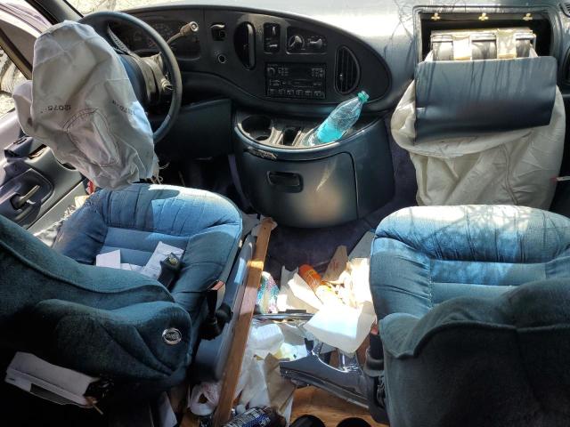 1FDEE14L1VHB96505 - 1997 FORD ECONOLINE E150 VAN TWO TONE photo 8