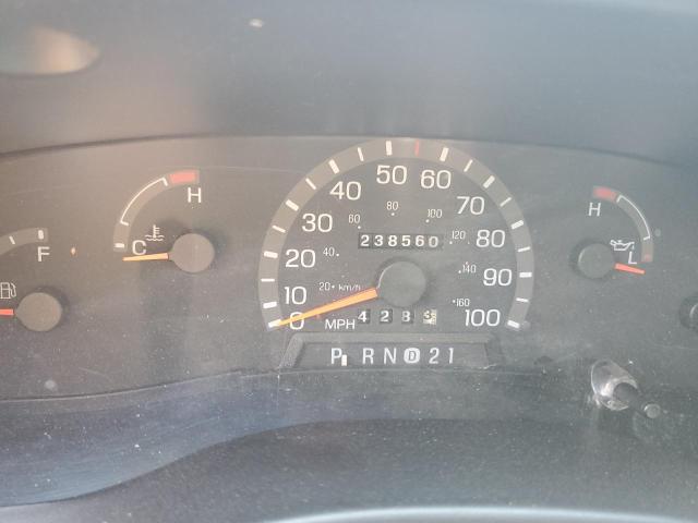 1FDEE14L1VHB96505 - 1997 FORD ECONOLINE E150 VAN TWO TONE photo 9