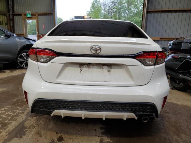 5YFB4MBE5NP123383 - 2022 TOYOTA COROLLA SE WHITE photo 6