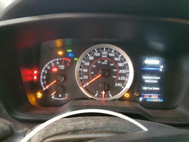 5YFB4MBE5NP123383 - 2022 TOYOTA COROLLA SE WHITE photo 9