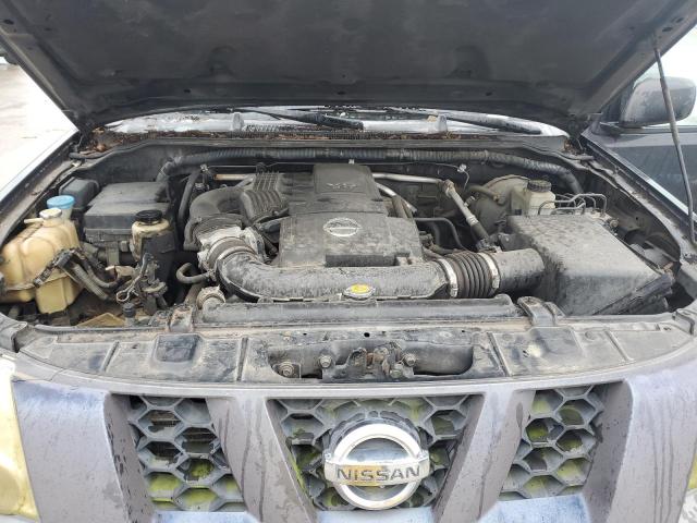 5N1AN08U26C534147 - 2006 NISSAN XTERRA OFF ROAD GRAY photo 11