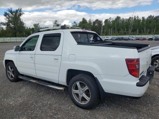 5FPYK1F56BB452617 - 2011 HONDA RIDGELINE RTL WHITE photo 2