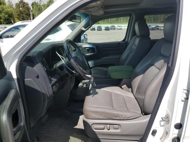 5FPYK1F56BB452617 - 2011 HONDA RIDGELINE RTL WHITE photo 7