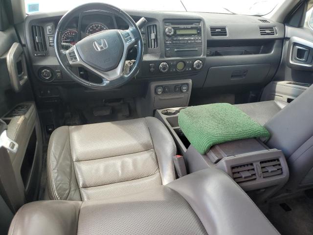 5FPYK1F56BB452617 - 2011 HONDA RIDGELINE RTL WHITE photo 8
