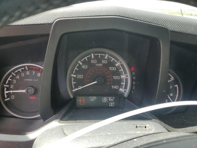 5FPYK1F56BB452617 - 2011 HONDA RIDGELINE RTL WHITE photo 9