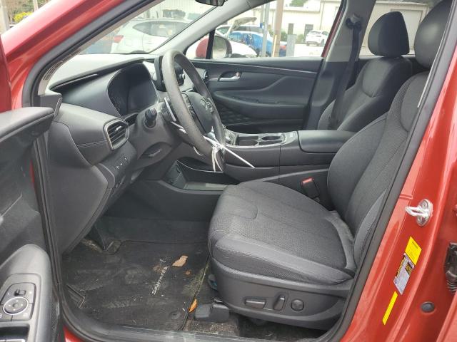 5NMS24AJ8MH325535 - 2021 HYUNDAI SANTA FE SEL 红色 照片 7