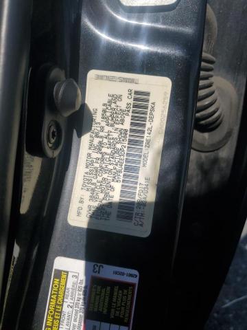 5YFBU4EE3DP215800 - 2013 TOYOTA COROLLA BASE BLACK photo 12