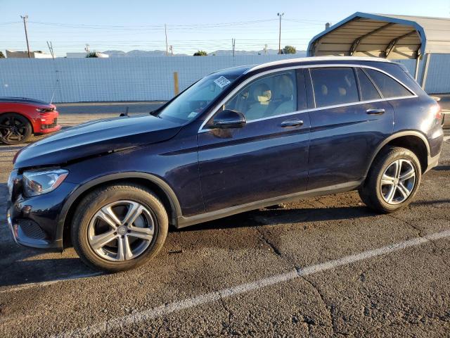 WDC0G4KB8HF163922 - 2017 MERCEDES-BENZ GLC 300 4MATIC BLUE photo 1