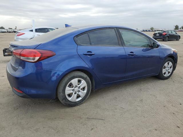 3KPFK4A71HE141833 - 2017 KIA FORTE LX BLUE photo 3