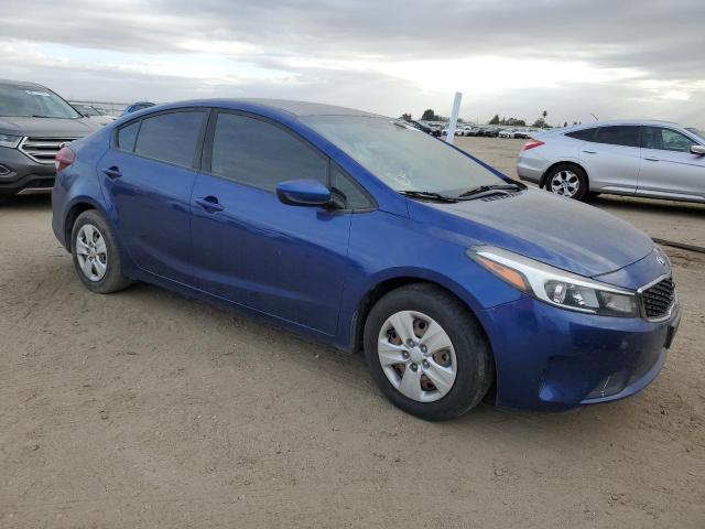 3KPFK4A71HE141833 - 2017 KIA FORTE LX BLUE photo 4