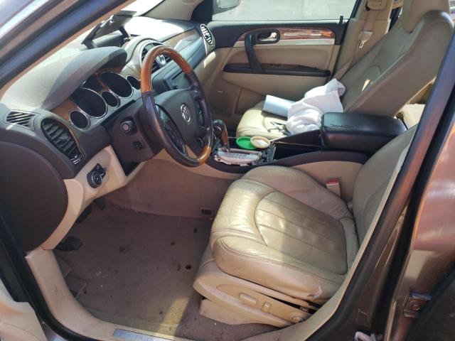 5GAKRDED4CJ151022 - 2012 BUICK ENCLAVE BROWN photo 7