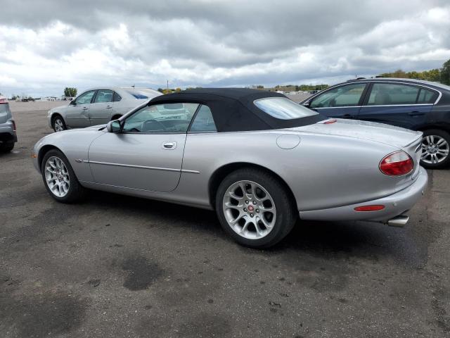 SAJDA42B41PA21046 - 2001 JAGUAR XKR SILVER photo 2