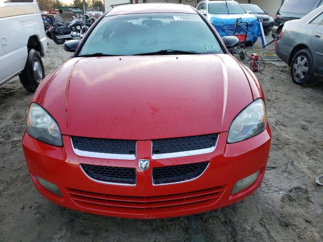 4B3AG52H53E161497 - 2003 DODGE STRATUS R/T RED photo 5