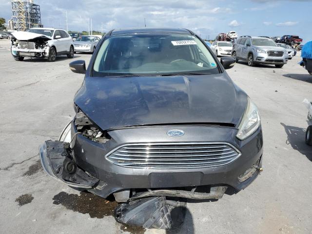 1FADP3N20HL218450 - 2017 FORD FOCUS TITANIUM GRAY photo 5