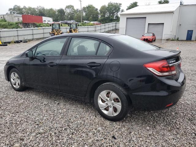 19XFB2F5XEE063009 - 2014 HONDA CIVIC LX შავი ფოტო 2