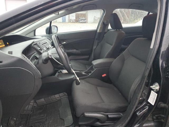 19XFB2F5XEE063009 - 2014 HONDA CIVIC LX შავი ფოტო 7