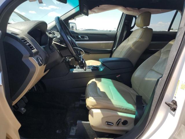 1FM5K7DH2GGB92107 - 2016 FORD EXPLORER XLT WHITE photo 7