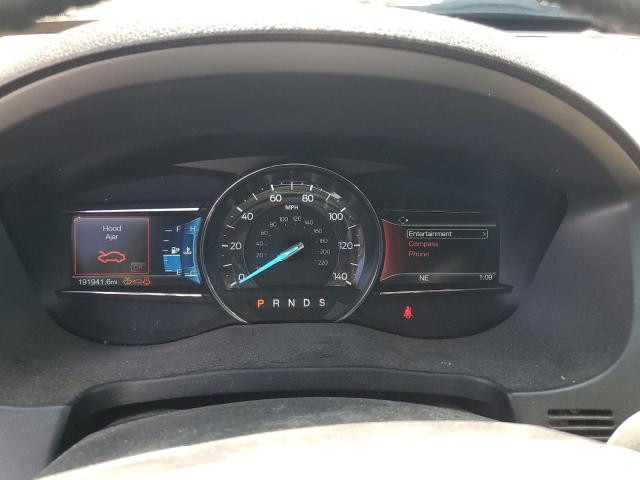 1FM5K7DH2GGB92107 - 2016 FORD EXPLORER XLT WHITE photo 9