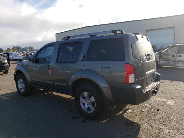 5N1AR18W45C747790 - 2005 NISSAN PATHFINDER LE GRAY photo 2