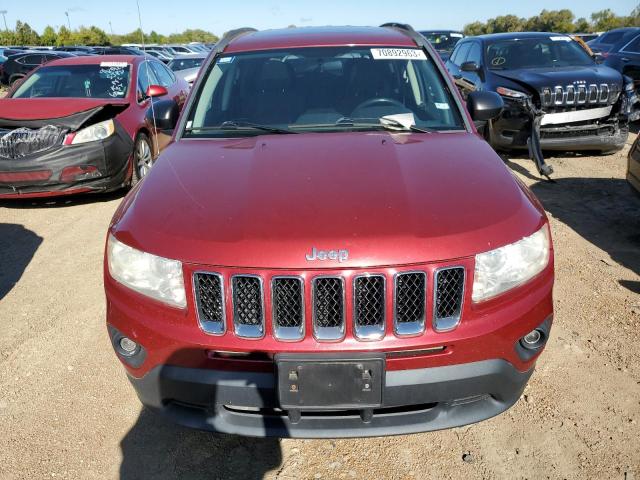 1J4NT1FB8BD138029 - 2011 JEEP COMPASS SPORT RED photo 5