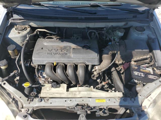 1NXBR32E73Z100369 - 2003 TOYOTA COROLLA CE SILVER photo 11