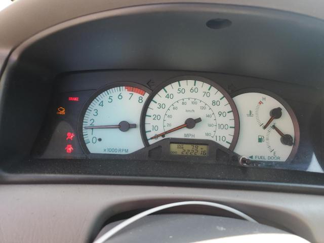 1NXBR32E73Z100369 - 2003 TOYOTA COROLLA CE SILVER photo 9