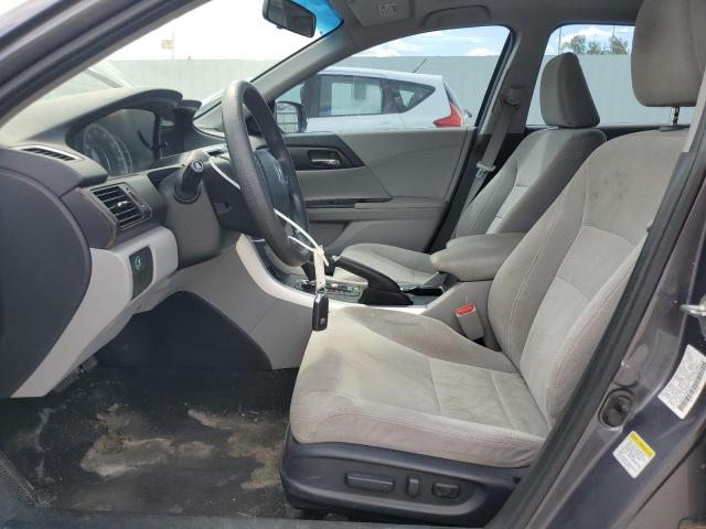 1HGCR2F74DA033877 - 2013 HONDA ACCORD EX GRAY photo 7