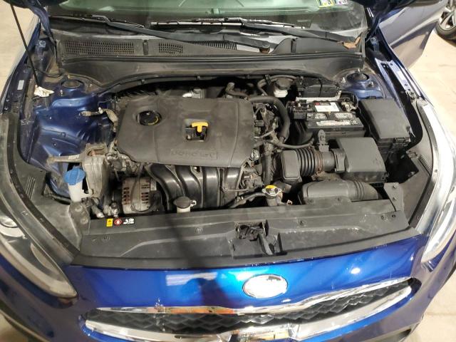3KPF24AD0KE024306 - 2019 KIA FORTE FE BLUE photo 11