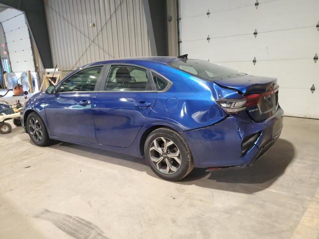 3KPF24AD0KE024306 - 2019 KIA FORTE FE BLUE photo 2