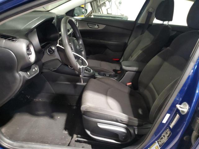 3KPF24AD0KE024306 - 2019 KIA FORTE FE BLUE photo 7