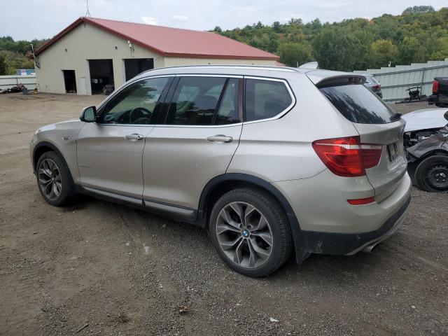 5UXWY3C53F0E96207 - 2015 BMW X3 XDRIVE28D BEIGE photo 2