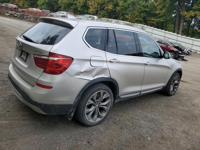5UXWY3C53F0E96207 - 2015 BMW X3 XDRIVE28D BEIGE photo 3